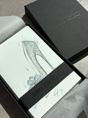 Jimmy Choo postcards